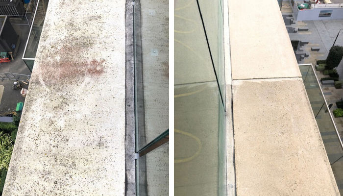 Token Cleaning - Coping Stone cleaning